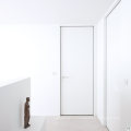 Aluminum Frame Finland White Wood Exterior Door